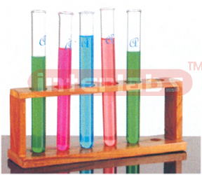 TEST TUBE STAND, WITHOUT DRYING PEGS  12 test tubes in Single Row